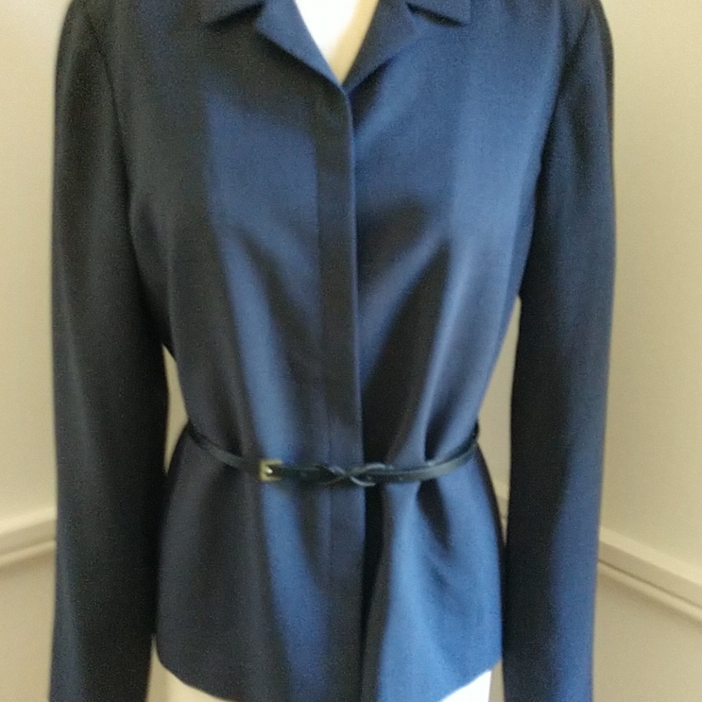 #5 VINTAGE MINIMALIST Hong Kong Tailored 🐑BROOKS BROTHERS🐑Wool Jacket - Picture 4 of 8